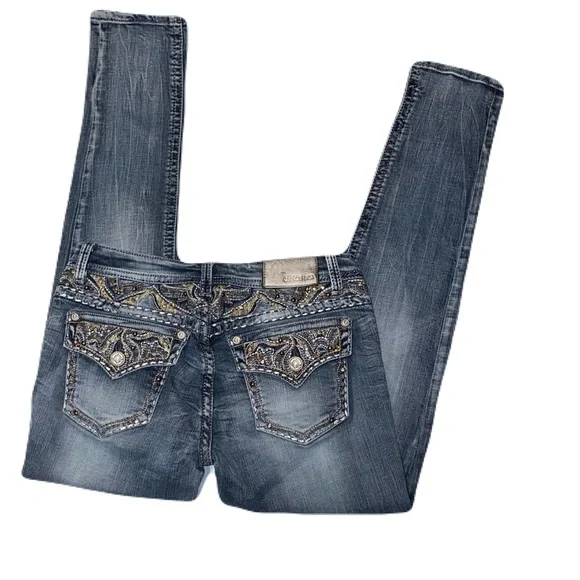 Grace Jeans Size 29 bling - Picture 2 of 10